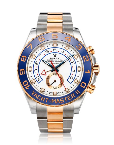 rolex yachtmaster two tone blue|Rolex yacht master 2 size.